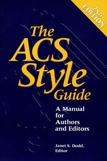 The ACS style guide Cover