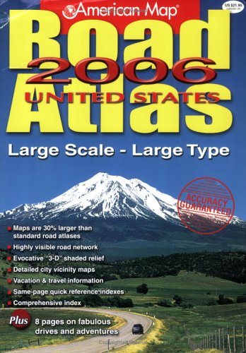 American Map 2006 United States Road Atlas Cover