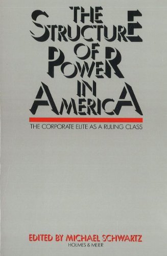 The Structure of power in America Cover