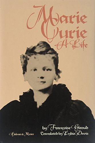 Marie Curie, a life Cover