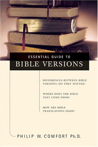 The  essential guide to Bible versions Cover