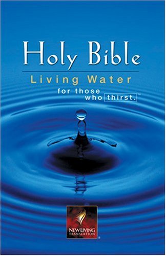 Holy Bible NLT, Living Water Edition Cover