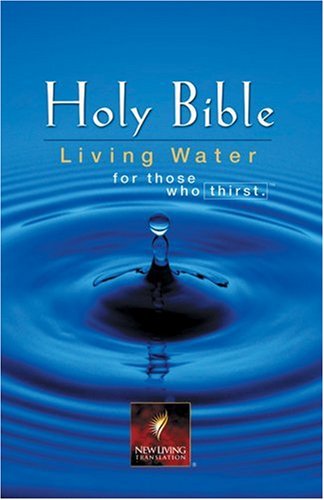 Holy Bible NLT, Living Water Edition Cover