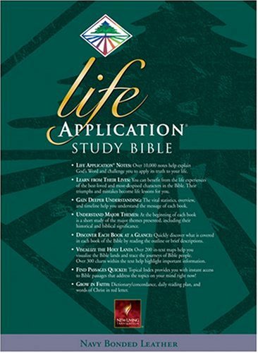 Life Application Study Bible NLT Cover