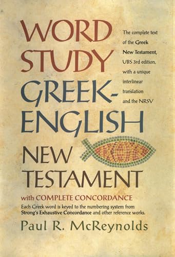 Word Study Greek-English New Testament Cover