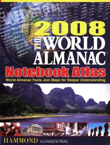 2008 World Almanac Notebook Atlas Cover