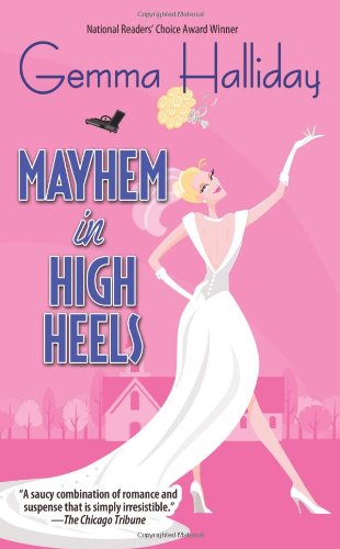 Mayhem in high heels Cover
