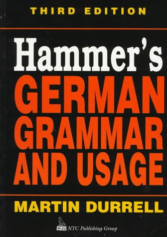 Hammer's German grammar and usage. Cover