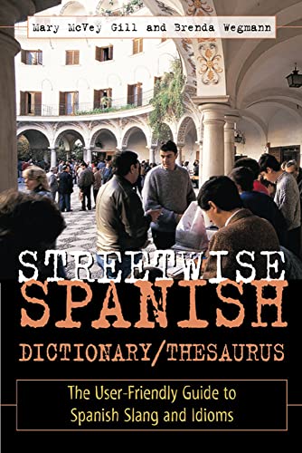 Streetwise Spanish dictionary/thesaurus Cover