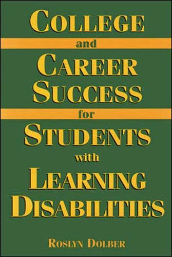 College and career success for students with learning disabilities Cover