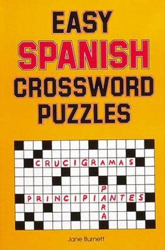 Easy Spanish crossword puzzles Cover