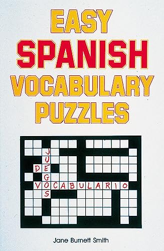 Easy Spanish Vocabulary Puzzles (Language - Spanish) Cover
