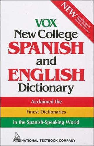 Vox new college Spanish and English dictionary Cover