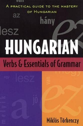 Hungarian  verbs and essentials of grammar Cover
