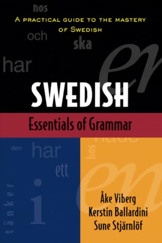 Swedish, essentials of grammar Cover