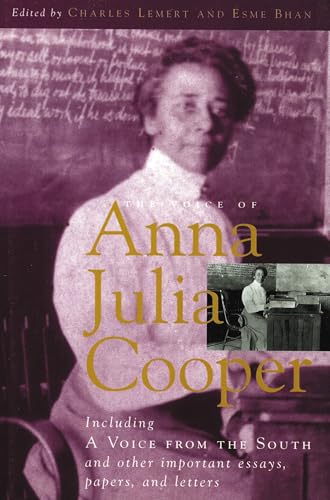 The voice of Anna Julia Cooper Cover