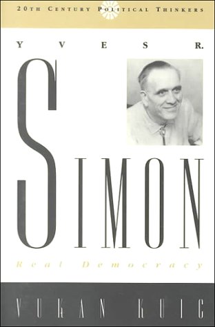Yves R. Simon Cover