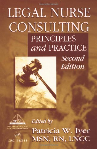 Legal nurse consulting Cover