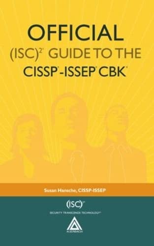 Official (ISC)2® Guide to the CISSP®-ISSEP® CBK® Cover