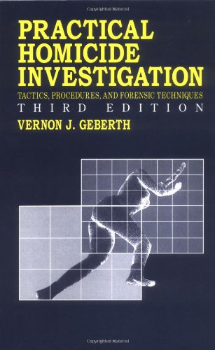 Practical homicide investigation Cover