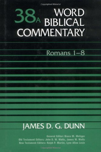 Word Biblical Commentary Cover