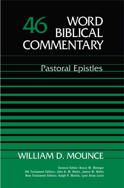 Pastoral epistles Cover