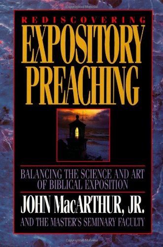 Rediscovering expository preaching Cover