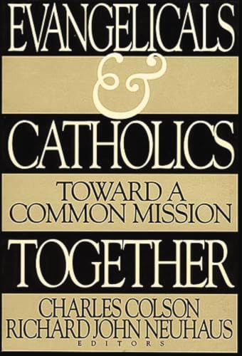 Evangelicals and Catholics together Cover