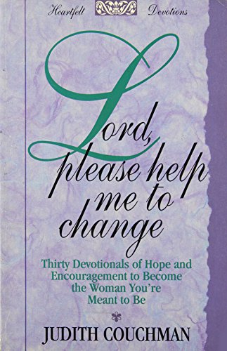 Lord, please help me to change Cover