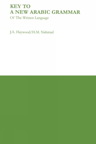 Key to a new Arabic grammar of the written language Cover