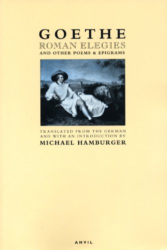 Roman elegies and other poems Cover