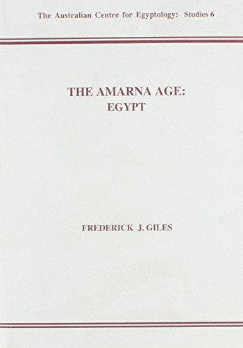 The Amarna age Cover