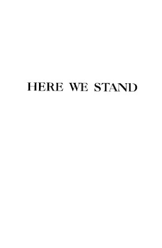 Here We Stand Cover