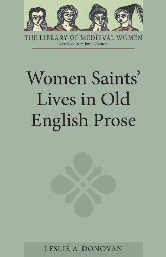 Women saints lives in Old English prose Cover