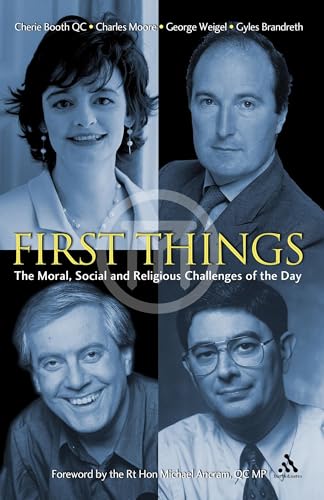 First Things Cover