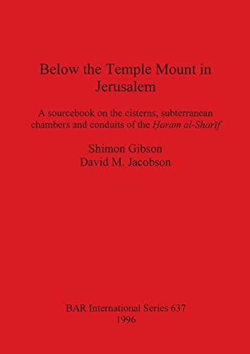 Below the Temple mount in Jerusalem Cover