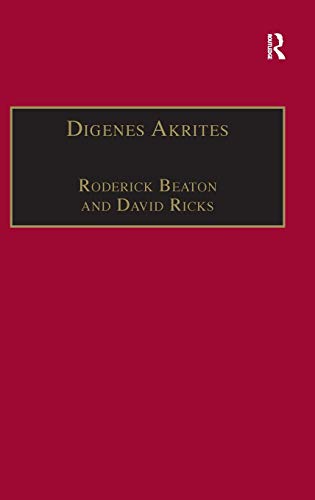 Digenes Akrites Cover