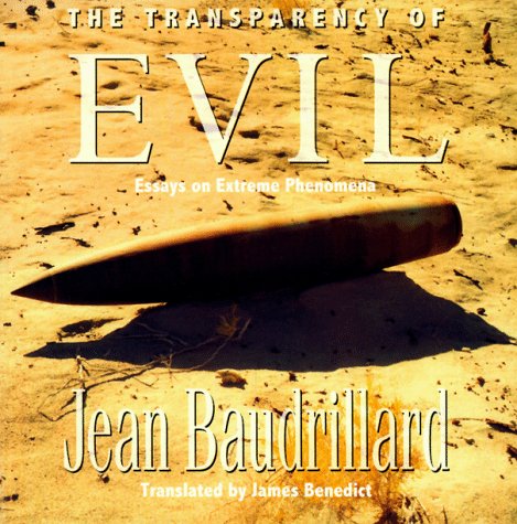 The transparency of evil Cover
