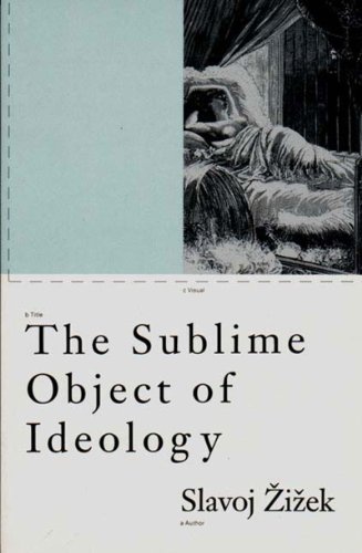 The sublime object of ideology Cover