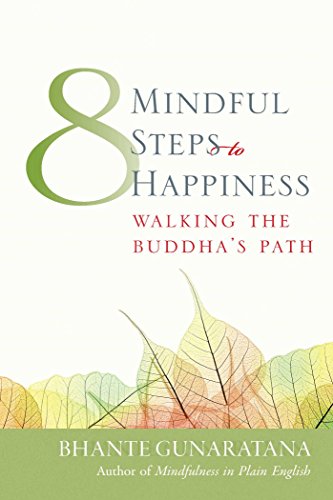 Eight mindful steps to happiness Cover