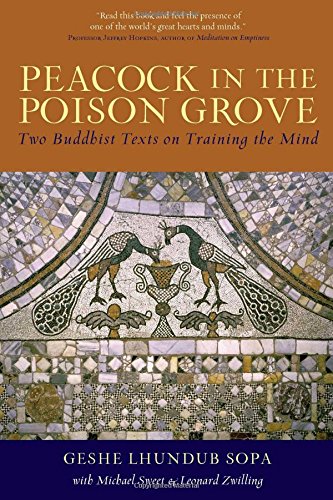 Peacock in the poison grove Cover