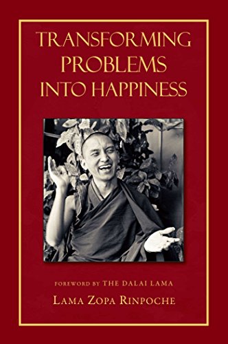 Transforming problems into happiness Cover