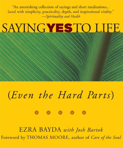 Saying yes to life (even the hard parts) Cover