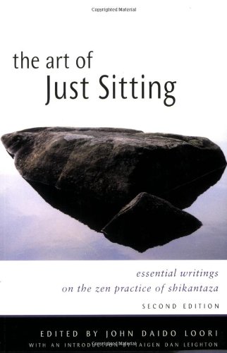 The art of just sitting Cover