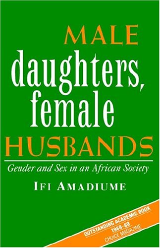 Male daughters, female husbands Cover