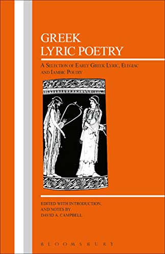 Greek lyric poetry Cover