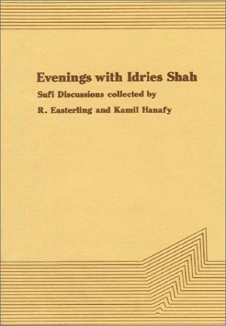 Evenings with Idries Shah Cover