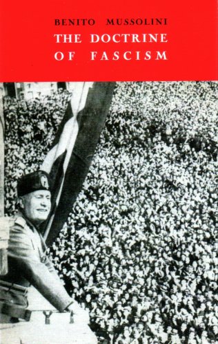 The Doctrine of Fascism Cover