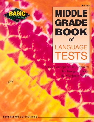 Basic/Not Boring Middle Grade Book of Language Tests (Basic, Not Boring) Cover