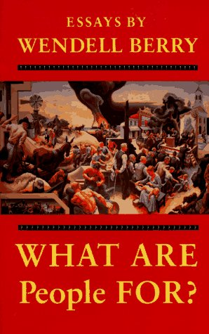What are people for? Cover